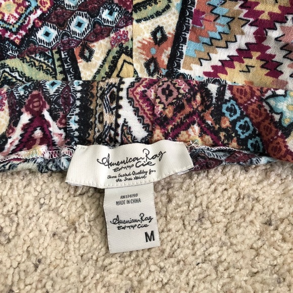 Flowy aztec printed shorts - Picture 4 of 4